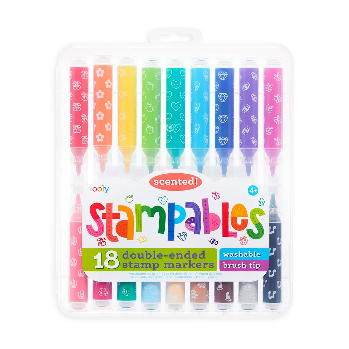 Stampables Double Ended Scented Markers OOLY - enjoykidsus