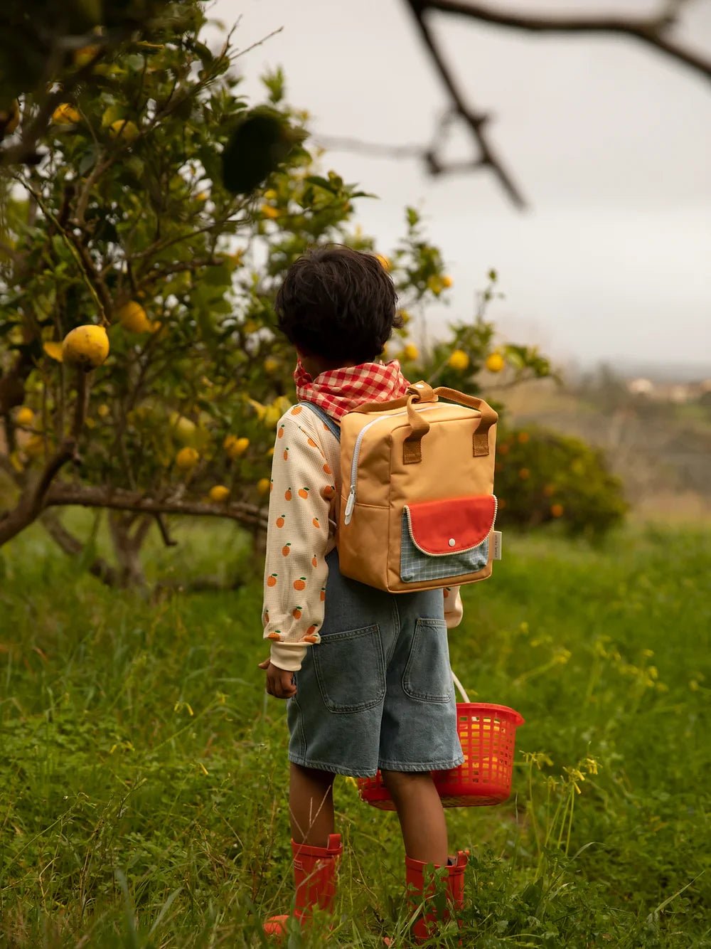 Sticky Lemon Backpack Small | Farmhouse | Envelope | Pear Jam Sticky Lemon - enjoykidsus