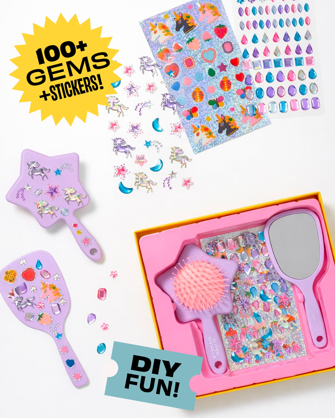 Super Smalls Unicorn Style &amp; Shine Gemify® Beauty Kit