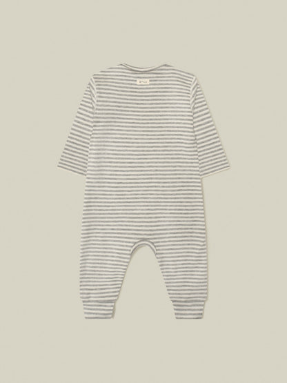 Stripy BUNNY Playsuit Organic Zoo - enjoykidsus