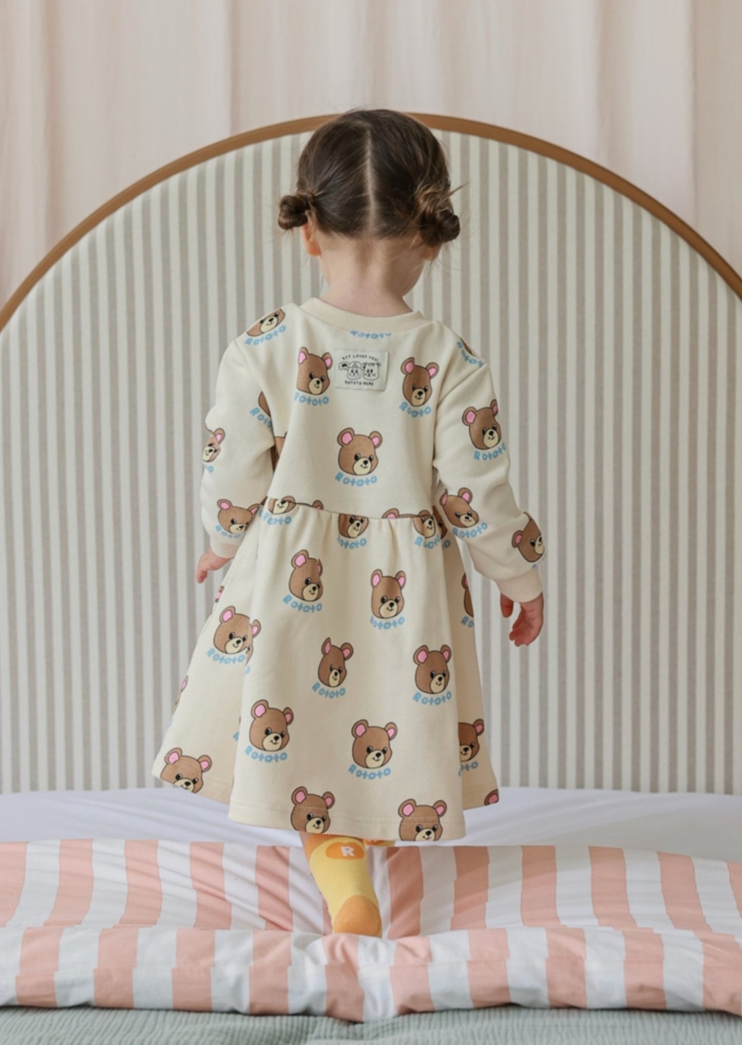 Sugarlike one piece pastel bear Rototo bebe - enjoykidsus