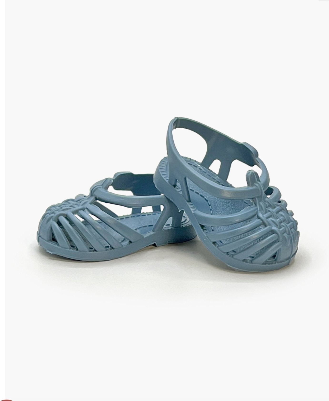 “Sun” beach sandals for denim blue Gordis doll Minikane - enjoykidsus