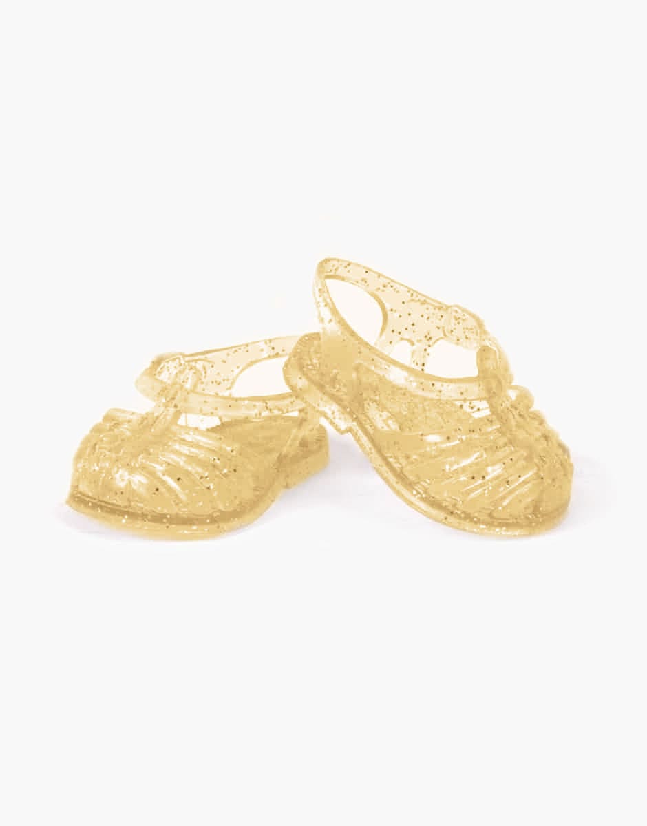 Sun Beach Sandals for Gordis Doll with Sequins Minikane - enjoykidsus