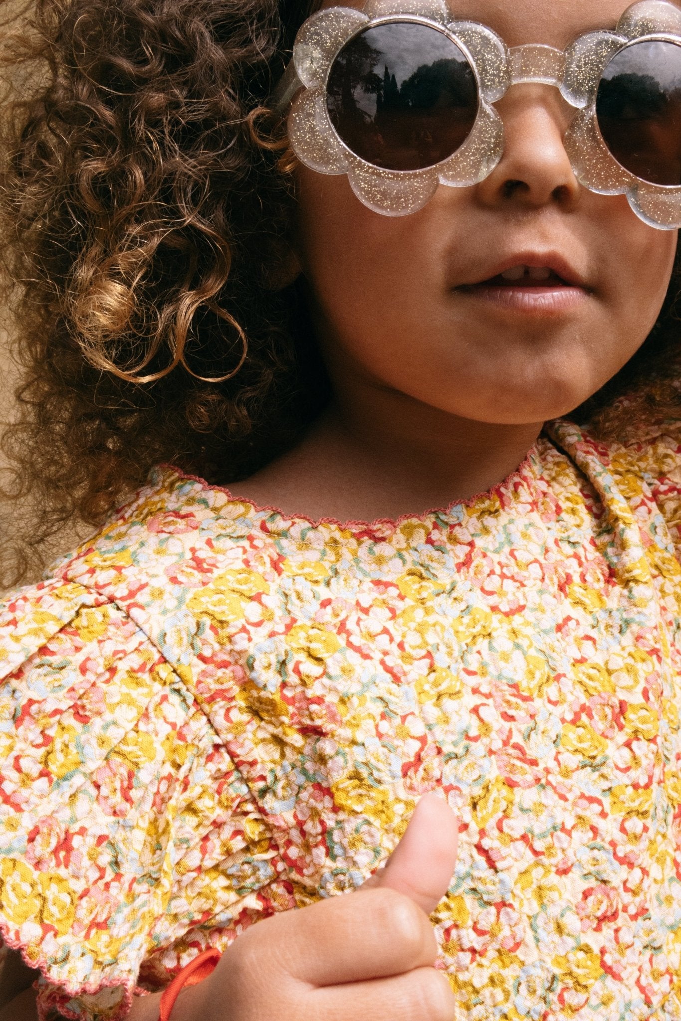 Konges Sløjd Sunglasses Junior Flower - Glitter Konges Sløjd