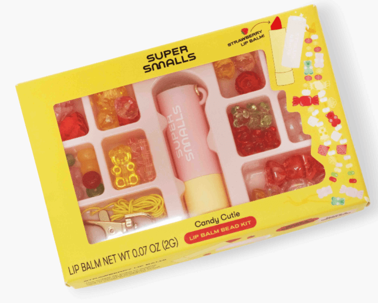 Super Smalls Candy Cutie lip balm bead kit for kids
