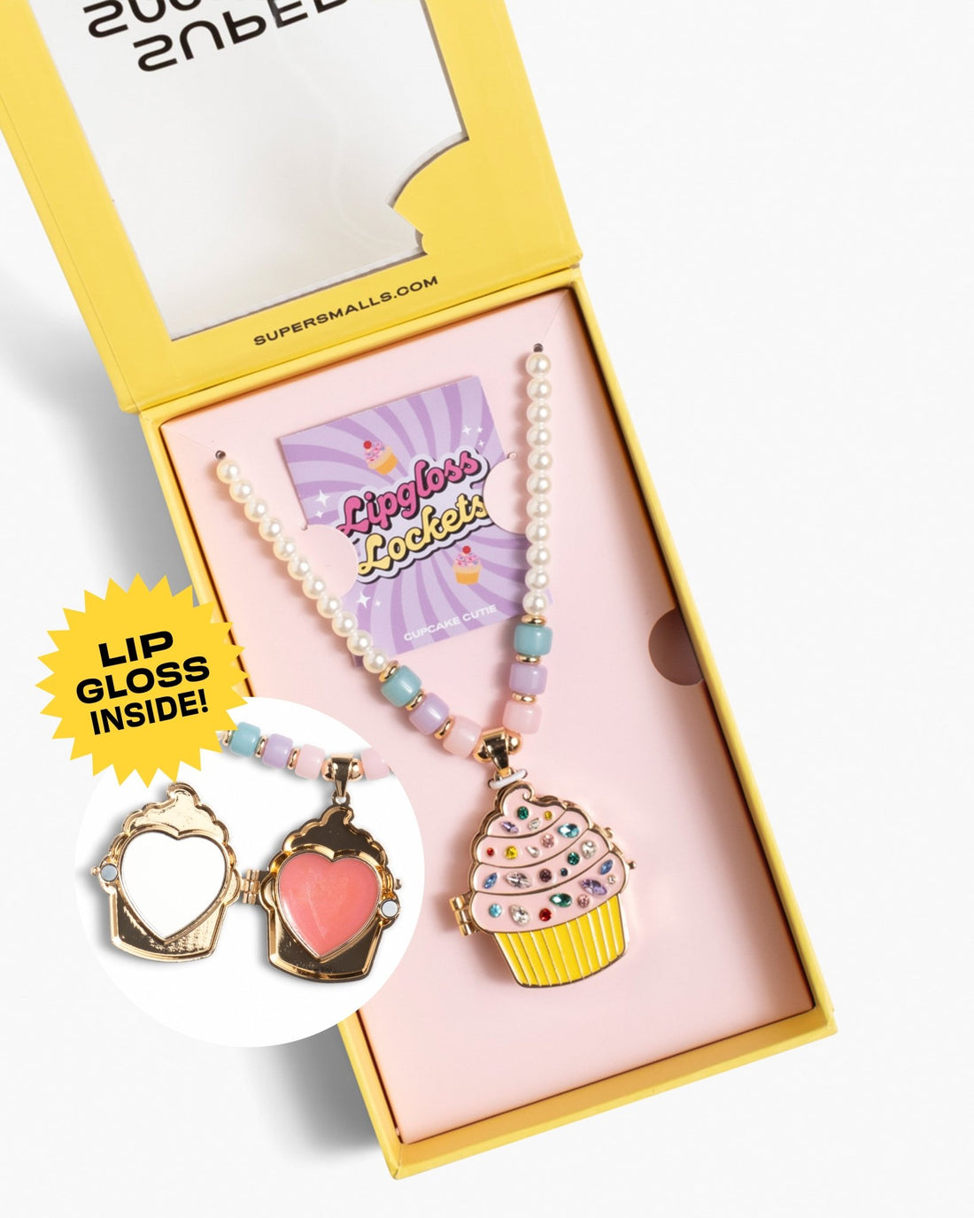 Super Smalls Cupcake Cutie Lip Gloss Locket Super Smalls