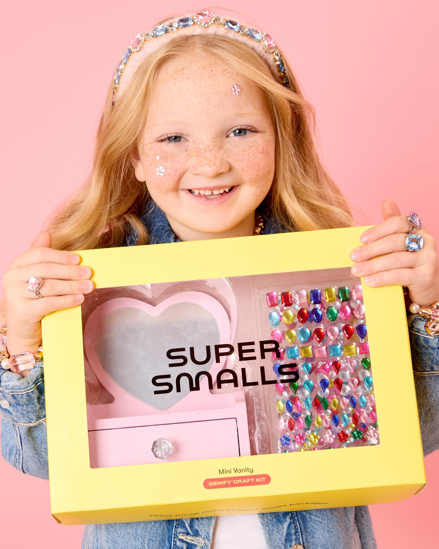 Super Smalls Mini Vanity Gemify™ Craft Kit Super Smalls
