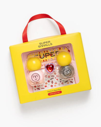 Super Smalls Paint It Heartfelt Mini Nail Kit Super Smalls