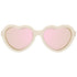 Babiators Sweet Cream Heart | Rose Gold Polarized Mirrored Lenses Babiators
