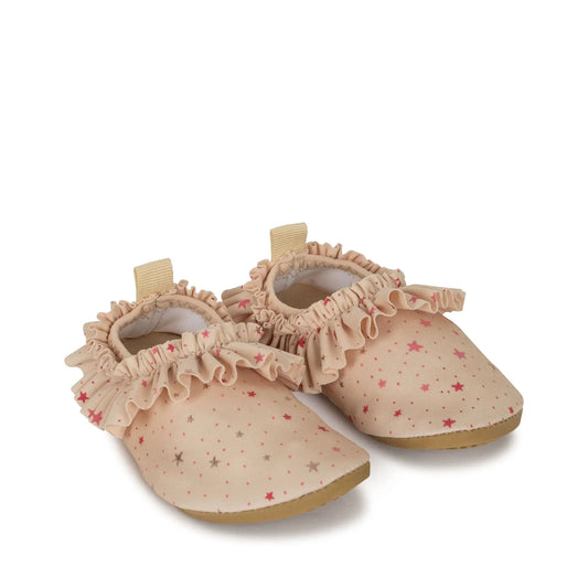 Swim Shoes Etoile Pink Sparkle Frill Girl Konges Sløjd - enjoykidsus