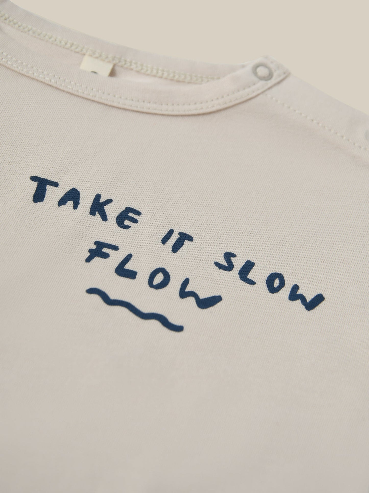 Take it slow. Flow. Boxy T-shirt Organic Zoo - enjoykidsus