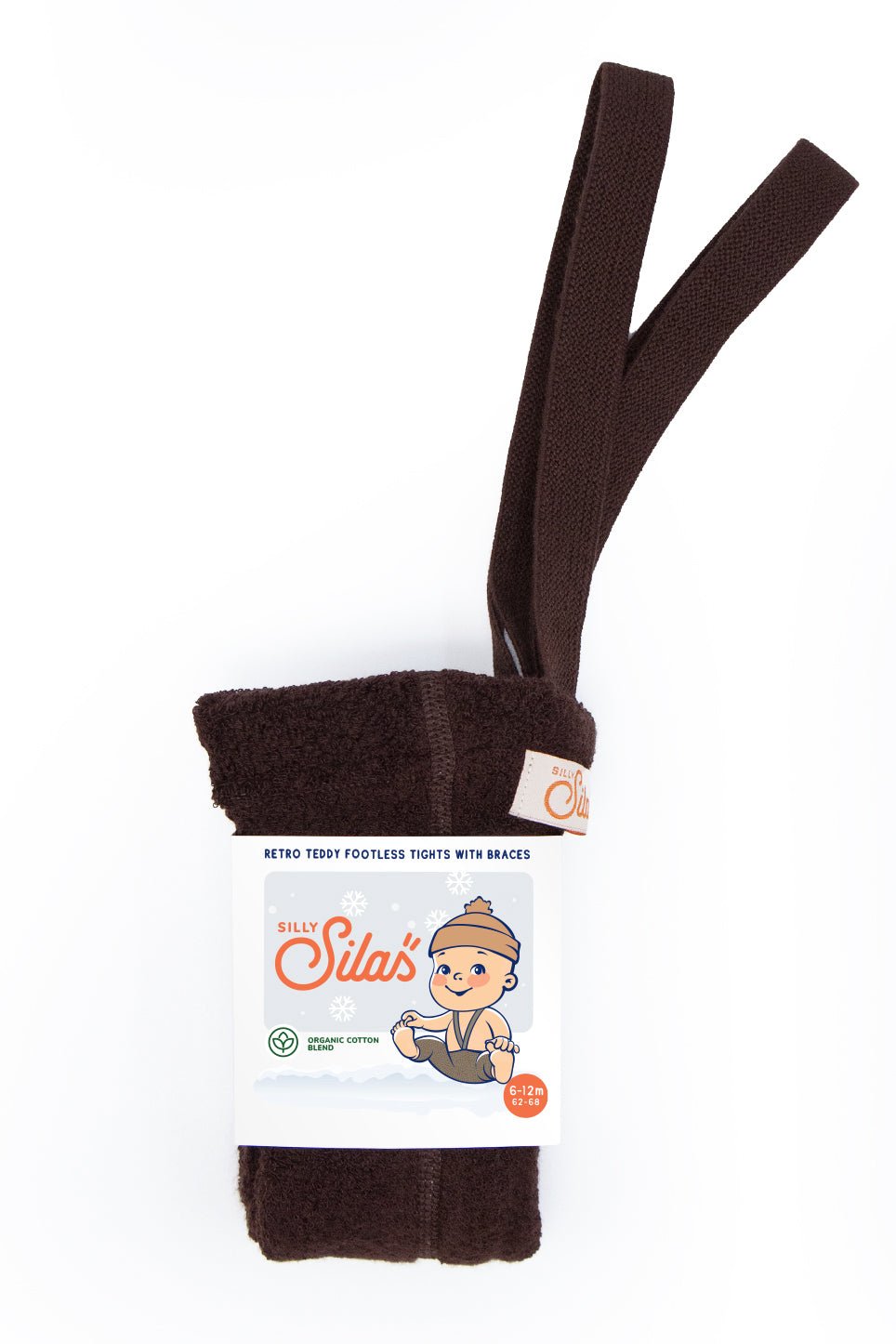 Teddy Chocolate Footless Silly Silas