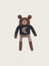 Organic Zoo Teddy Soft Toy - Midnight image 1