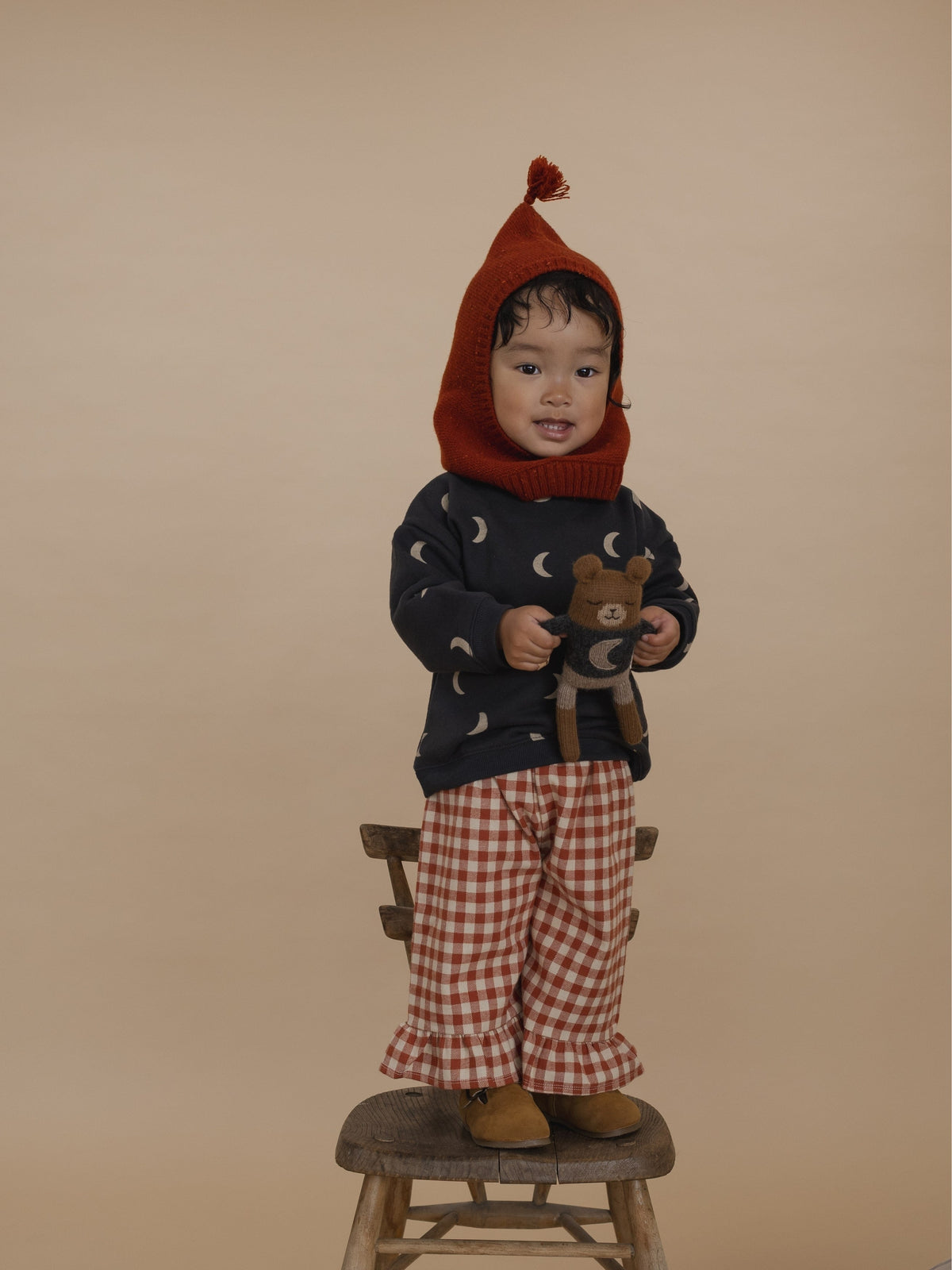 Organic Zoo Teddy Soft Toy - Midnight image 3