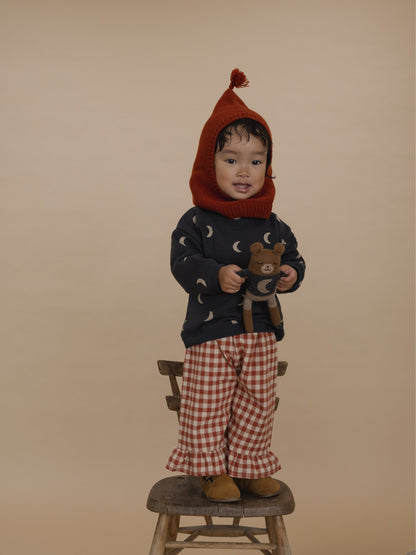 Organic Zoo Teddy Soft Toy - Midnight image 3