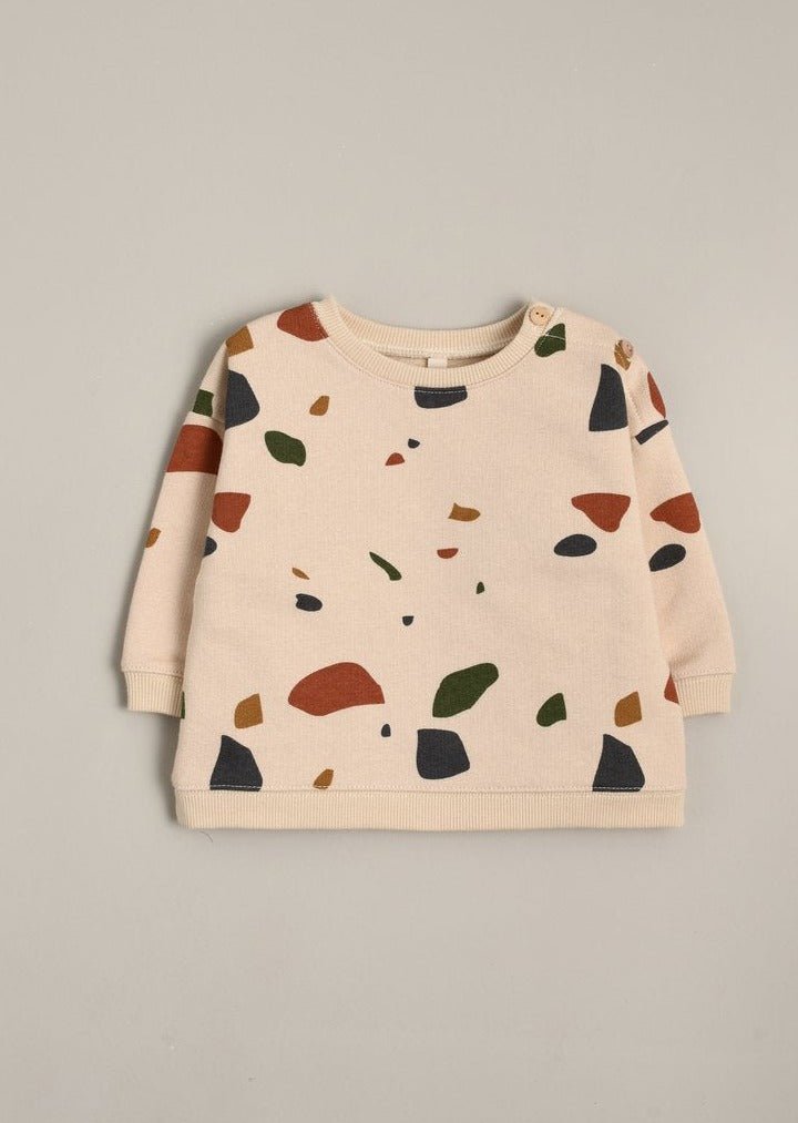 Terrazzo Sweatshirt Organic Zoo - enjoykidsus