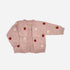 The Blueberry Hill Strawberry Flower Cardigan
