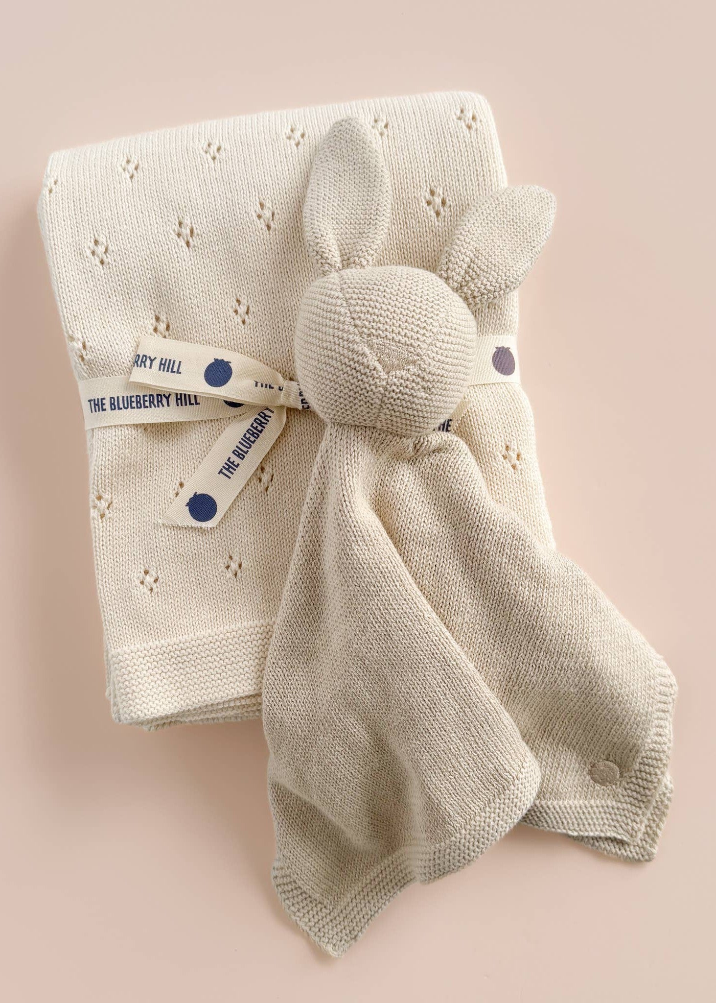 The Blueberry Hill - Heirloom Pique Blanket Cream Organic Cotton Baby Gift Summer The Blueberry Hill - enjoykidsus