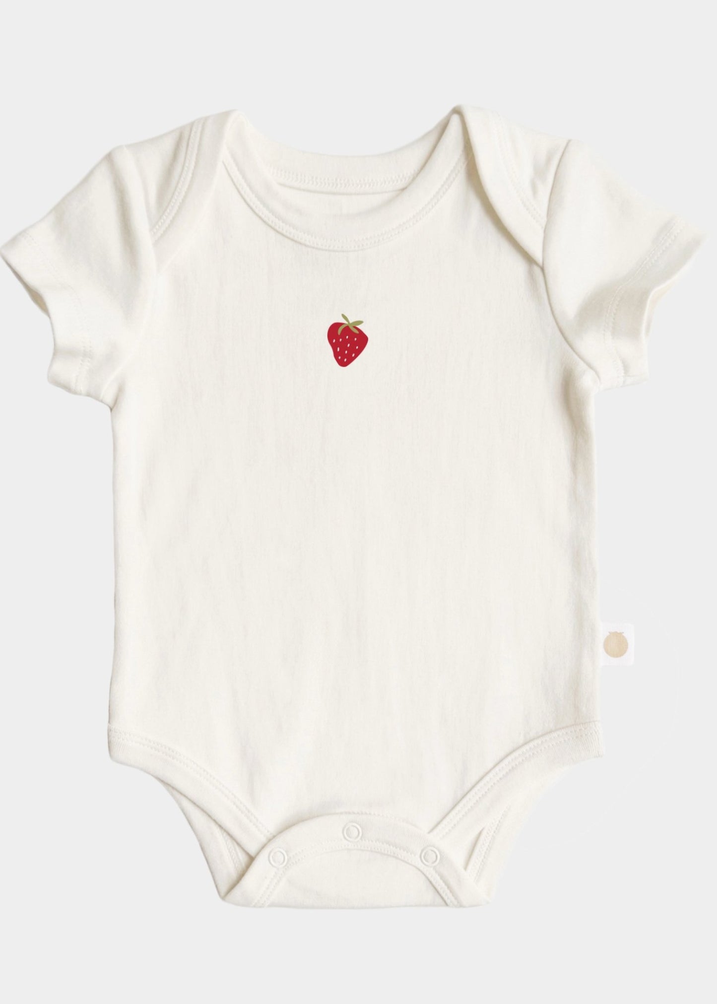 The Blueberry Hill - Strawberry Onesie Baby Bodysuit Organic Graphic Tee Gift The Blueberry Hill - enjoykidsus