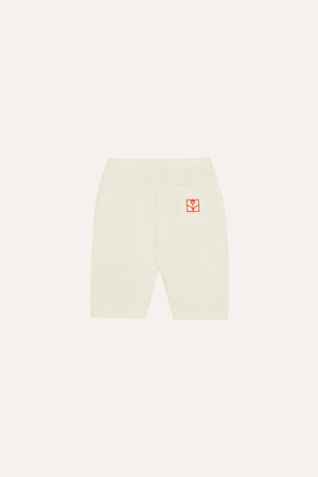 The Campamento Bicolor Patches Ecru Baby Trousers The Campamento