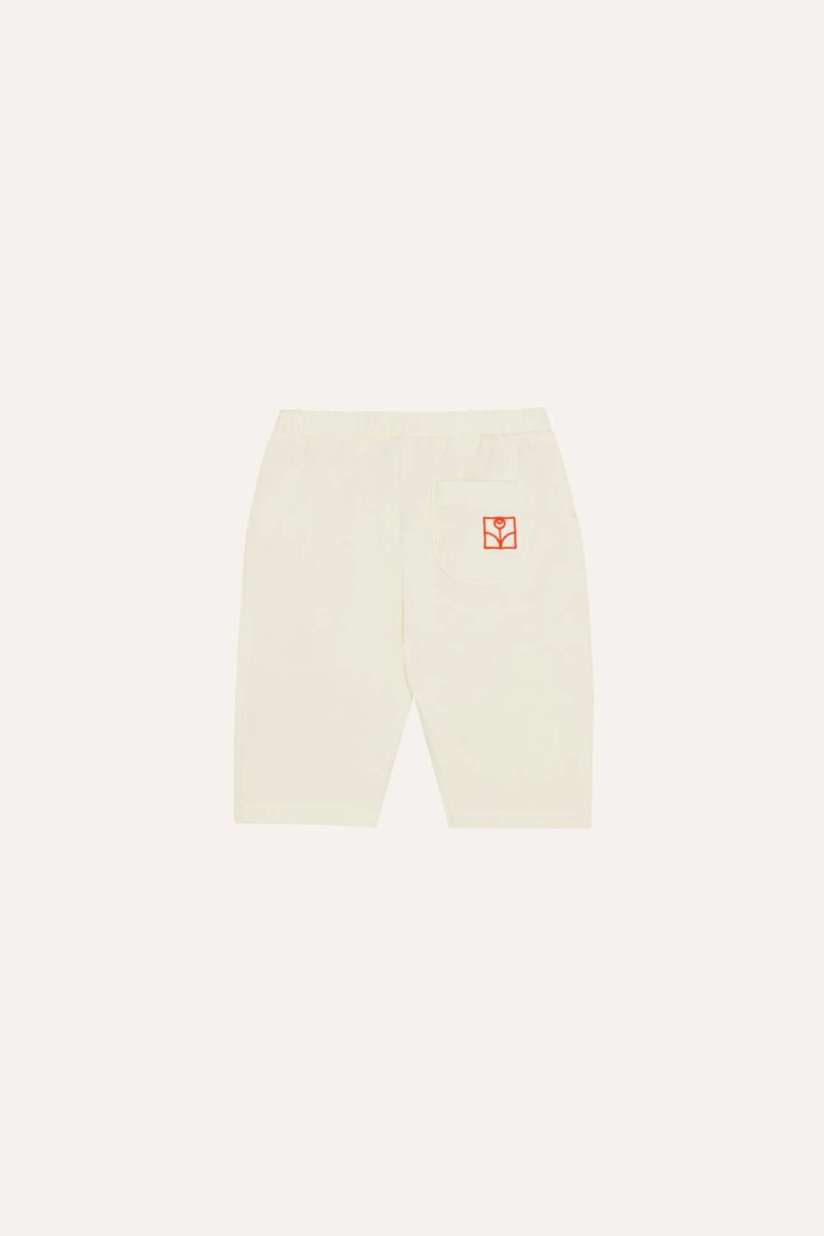 The Campamento Bicolor Patches Ecru Baby Trousers The Campamento