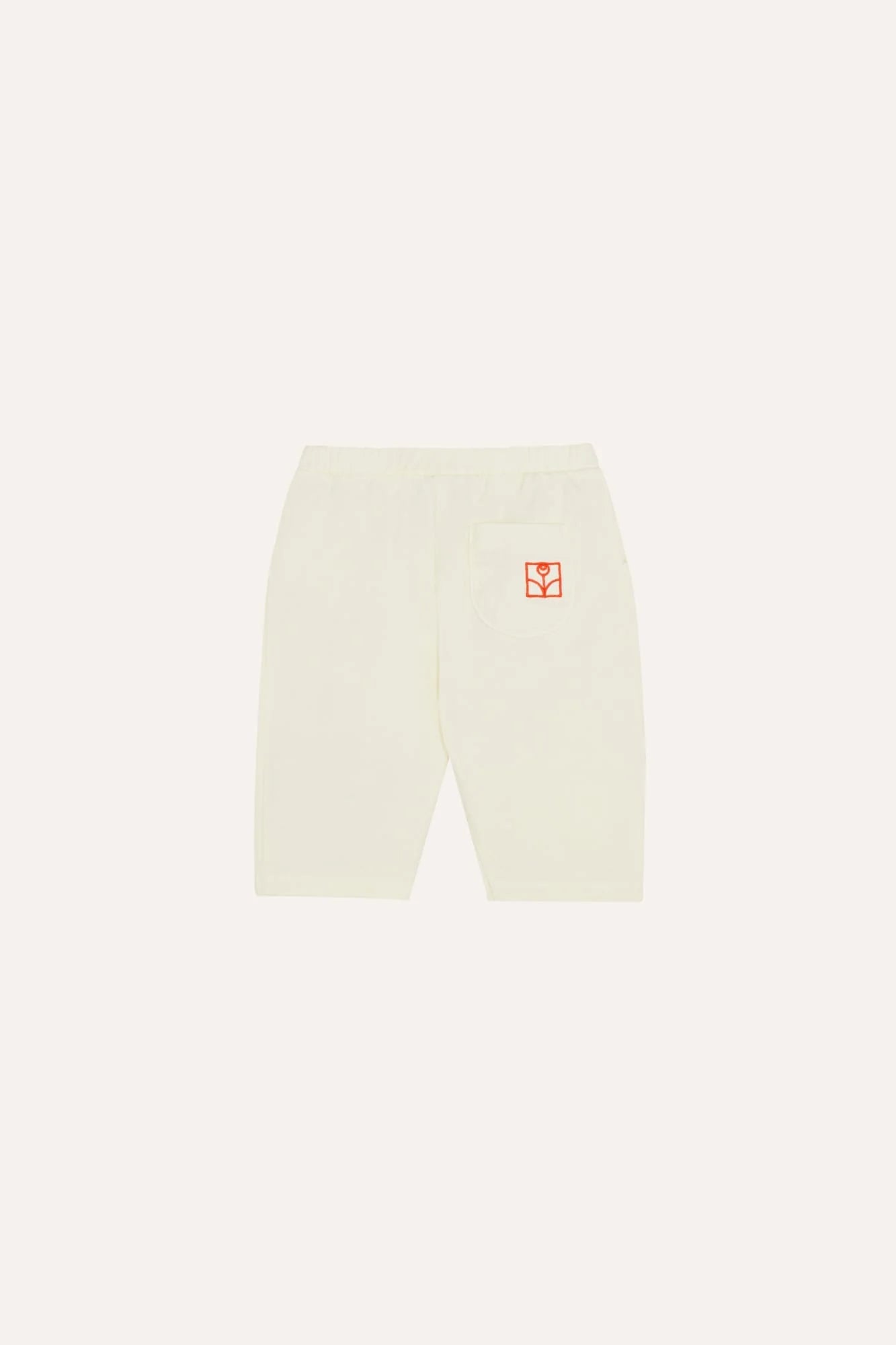 The Campamento Bicolor Patches Ecru Baby Trousers The Campamento