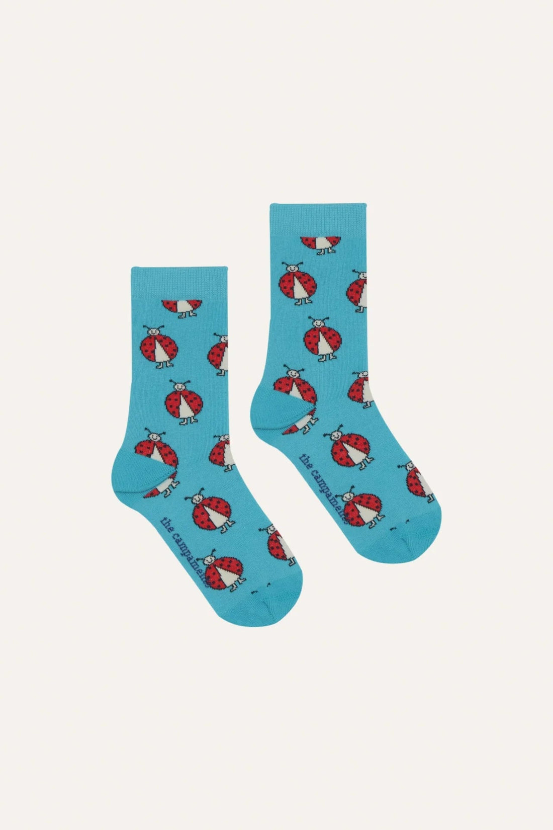 The Campamento Ladybug Allover Socks – Blue The Campamento