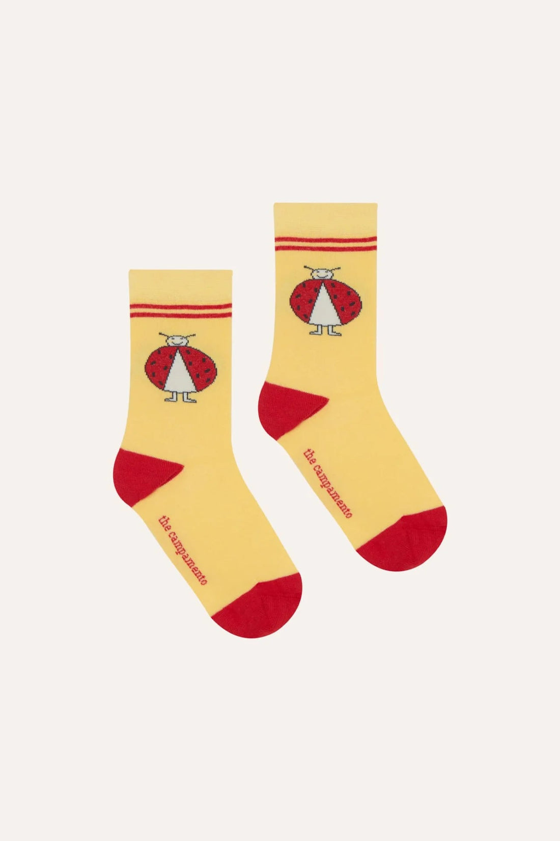 The Campamento Ladybug Yellow Socks The Campamento