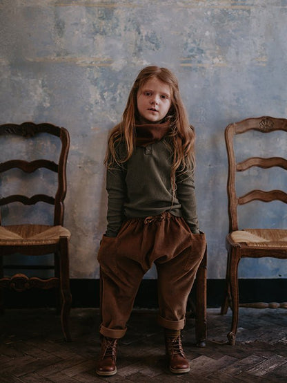 The Corduroy Harem Trouser - OATMEAL The Simple Folk - enjoykidsus