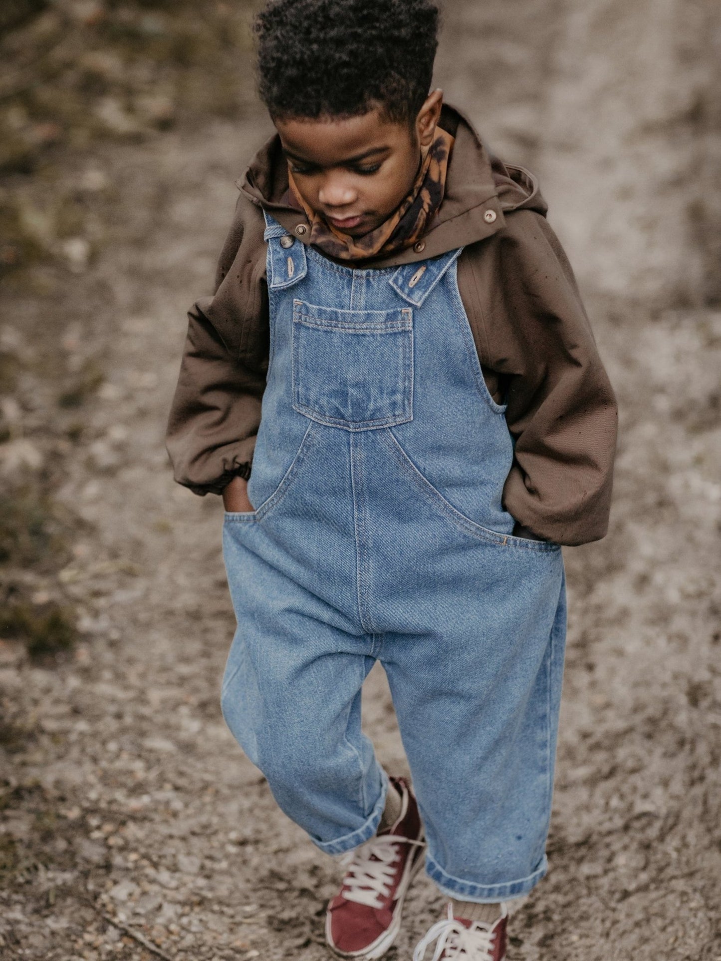 The Oversized Denim Dungaree The Simple Folk - enjoykidsus