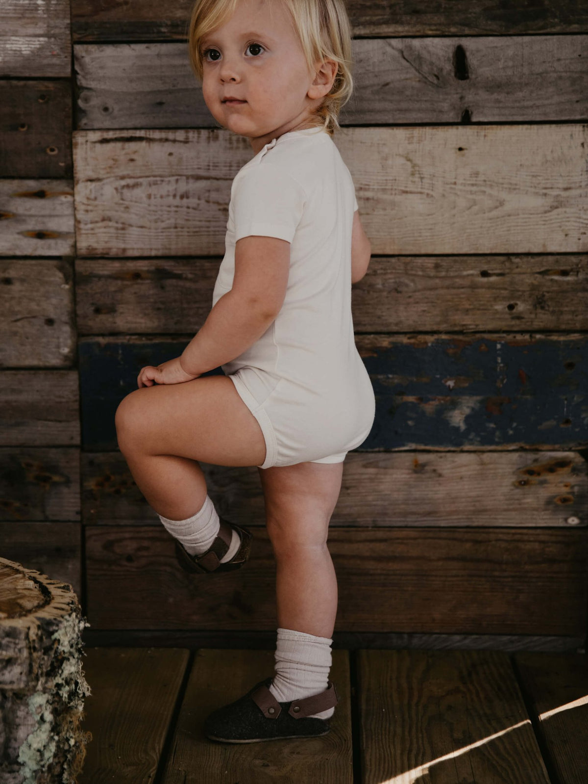 The Simple Folk The Ribbed Sock - Oatmeal The Simple Folk