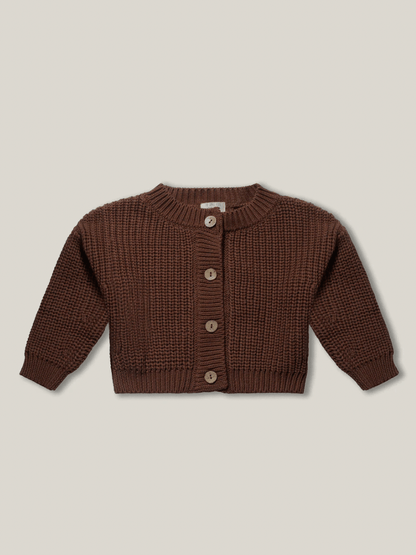 The Simple Folk The Chunky Cardigan - Mocha The Simple Folk