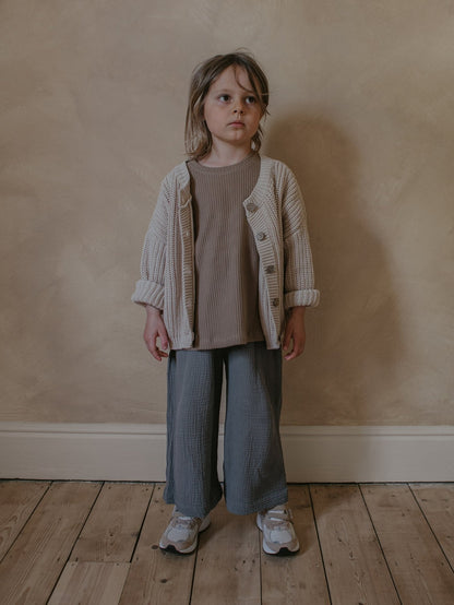 The Simple Folk The Chunky Cardigan - Oatmeal The Simple Folk