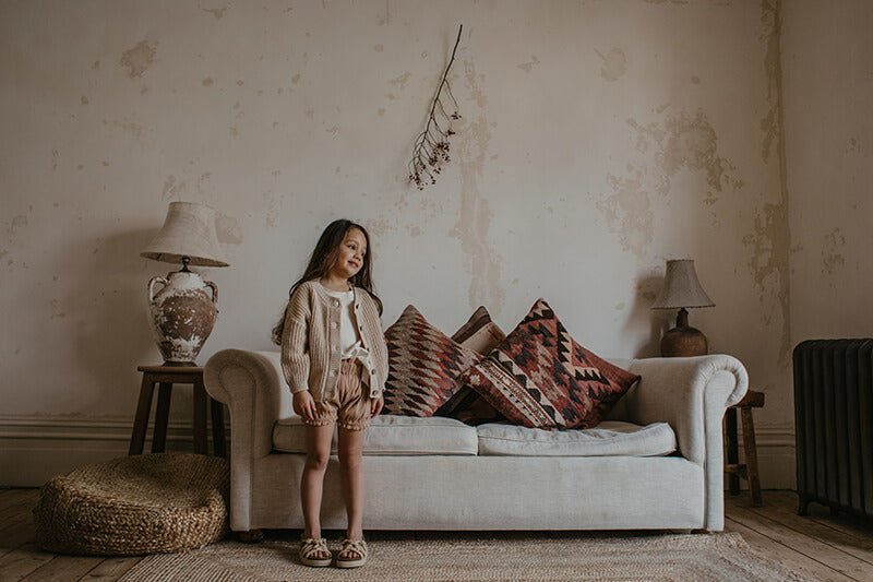 The Simple Folk The Chunky Cardigan - Oatmeal The Simple Folk