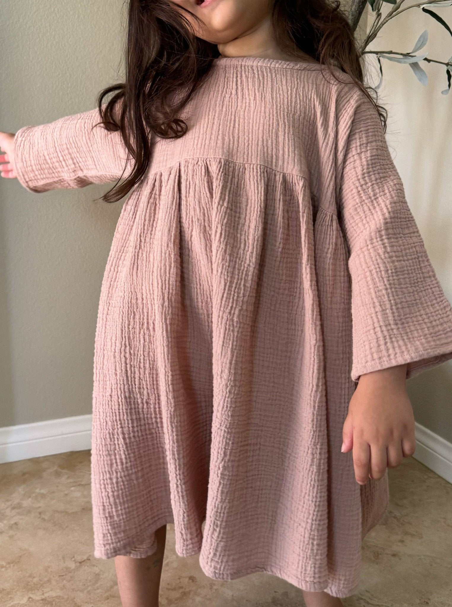 The Simple Folk - The Muslin Dress: Antique rose The Simple Folk