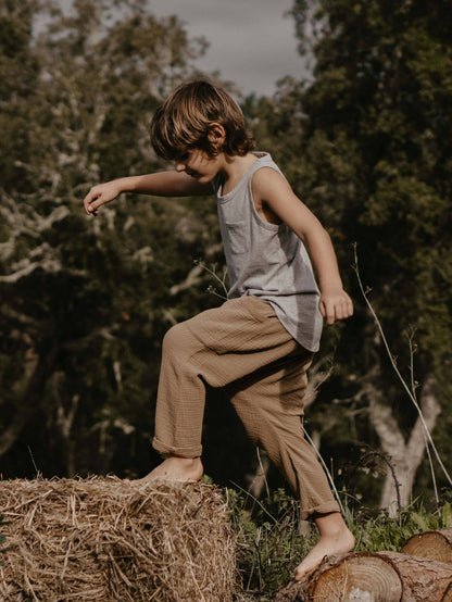 The Simple Folk - The Muslin Trouser: Camel The Simple Folk