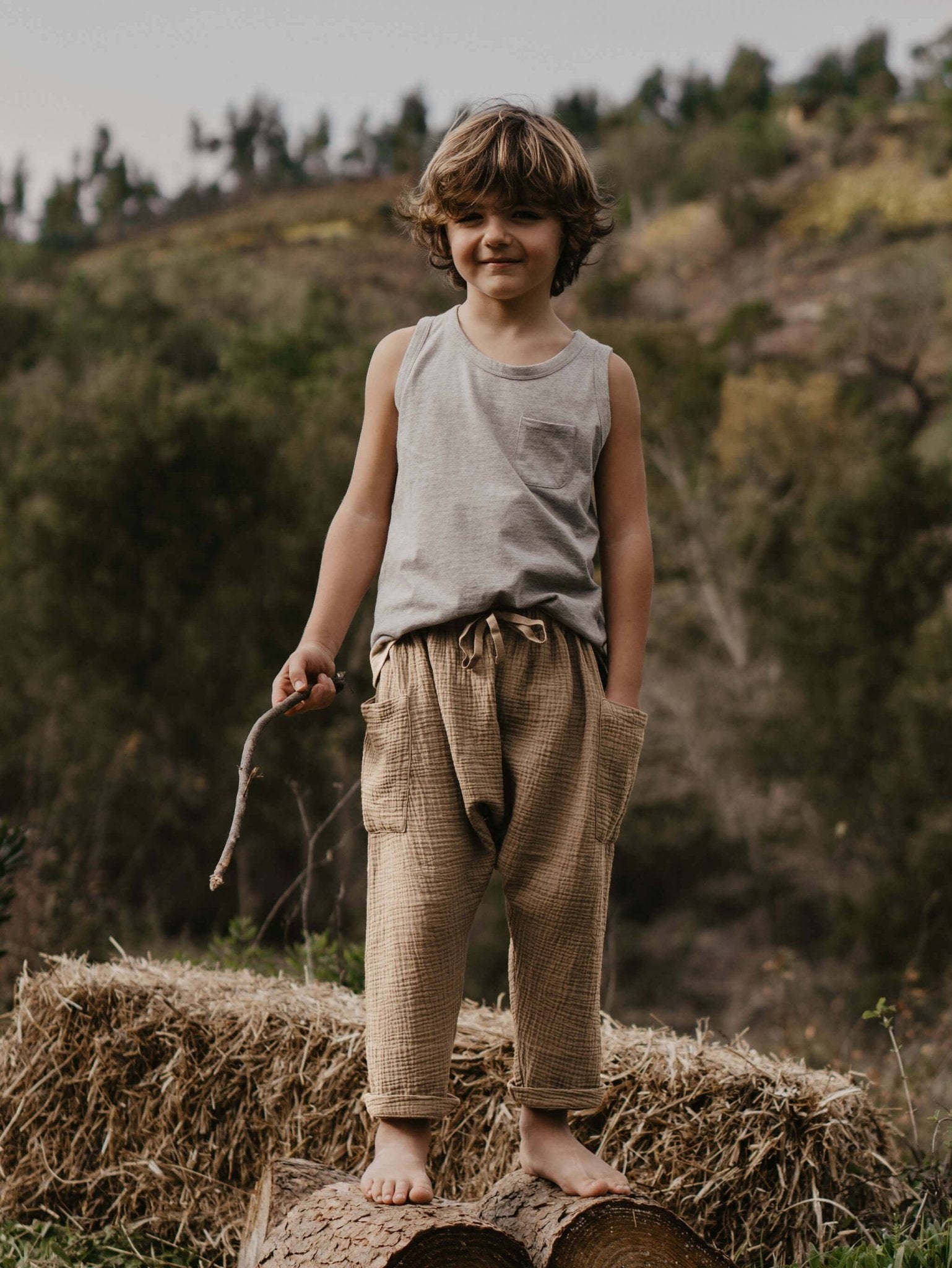 The Simple Folk - The Muslin Trouser: Camel The Simple Folk