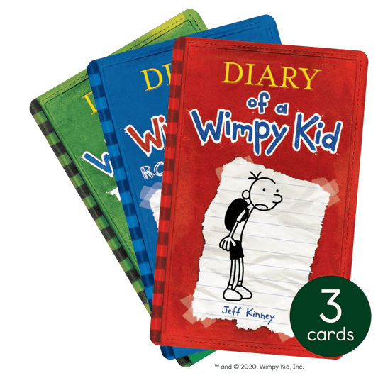 The Wimpy Kid Collection - 3 Audiobook Cards Yoto - enjoykidsus