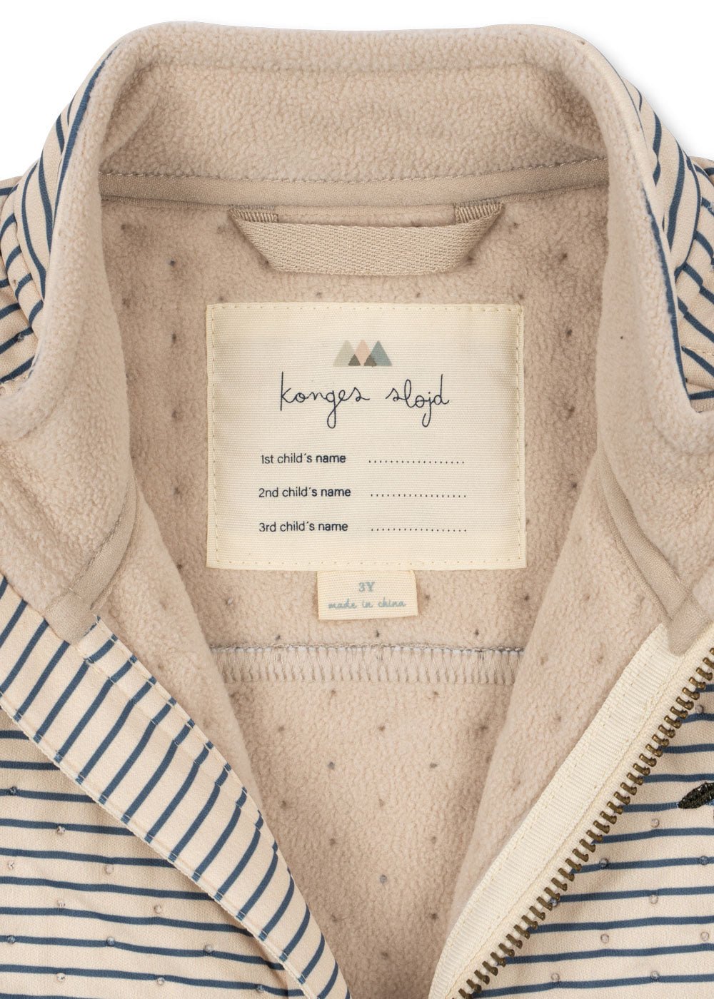 THERMO JACKET - stripe bluie Konges Sløjd