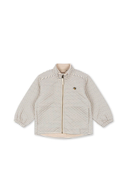 THERMO JACKET - stripe bluie Konges Sløjd