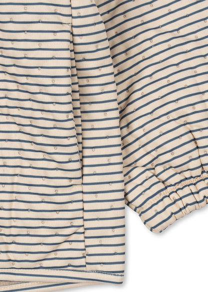 THERMO JACKET - stripe bluie Konges Sløjd