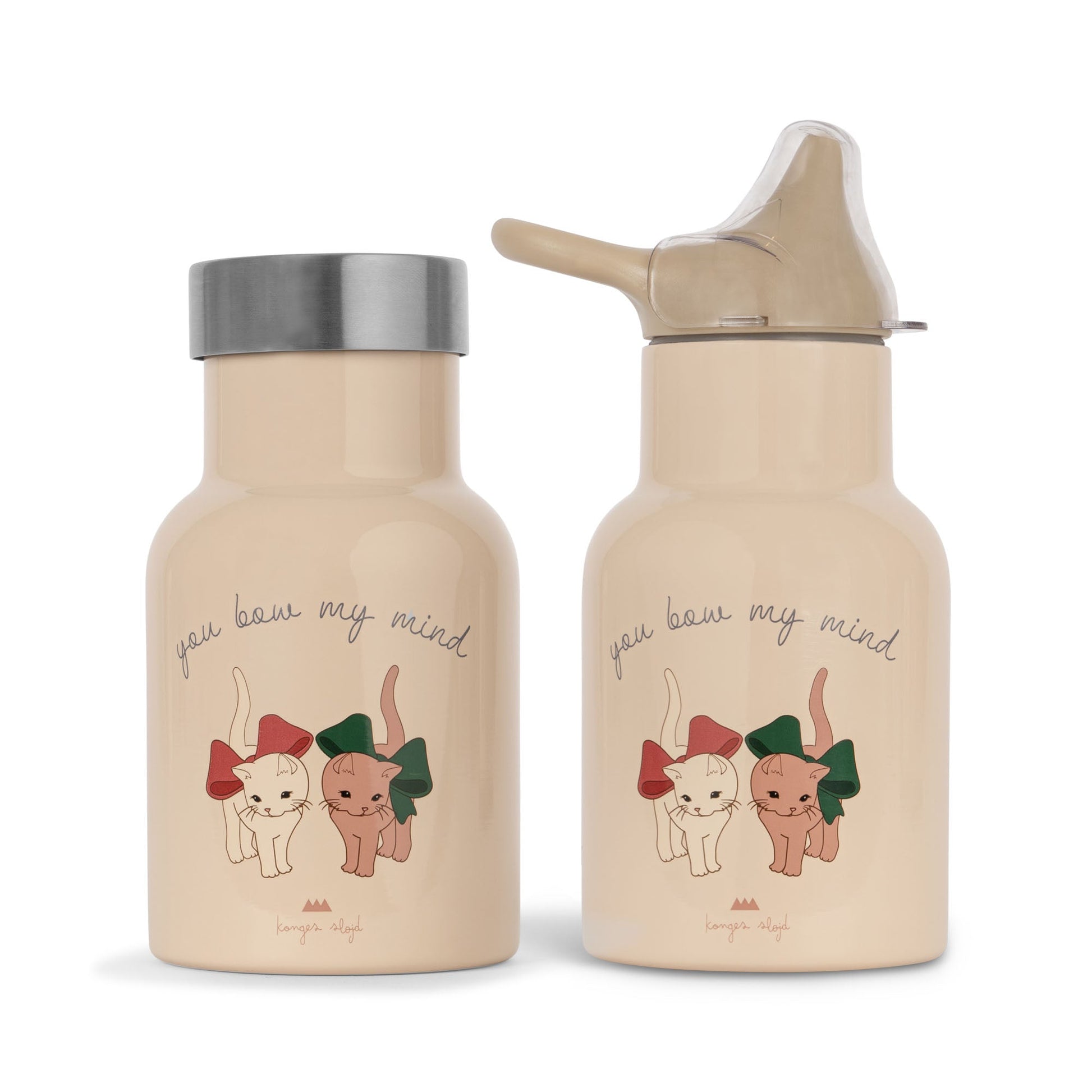 Thermo Kids Water Bottle Petit - Bow Kitty Konges Sløjd - enjoykidsus