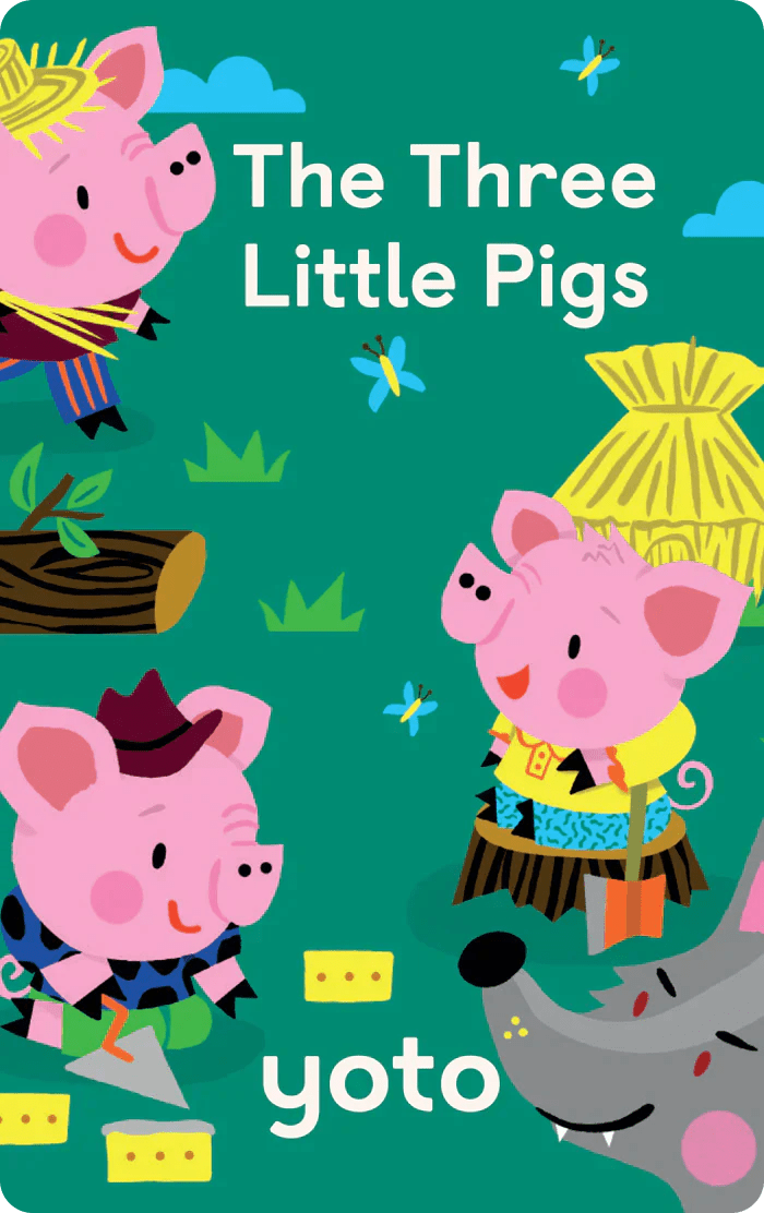 Three Little Pigs - Audiobook Card Yoto
