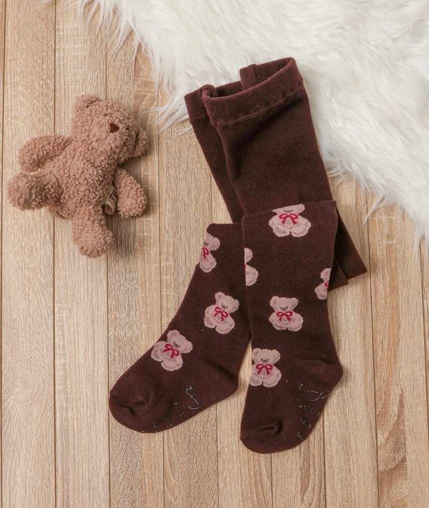 tiny bear print tights other brands - enjoykidsus