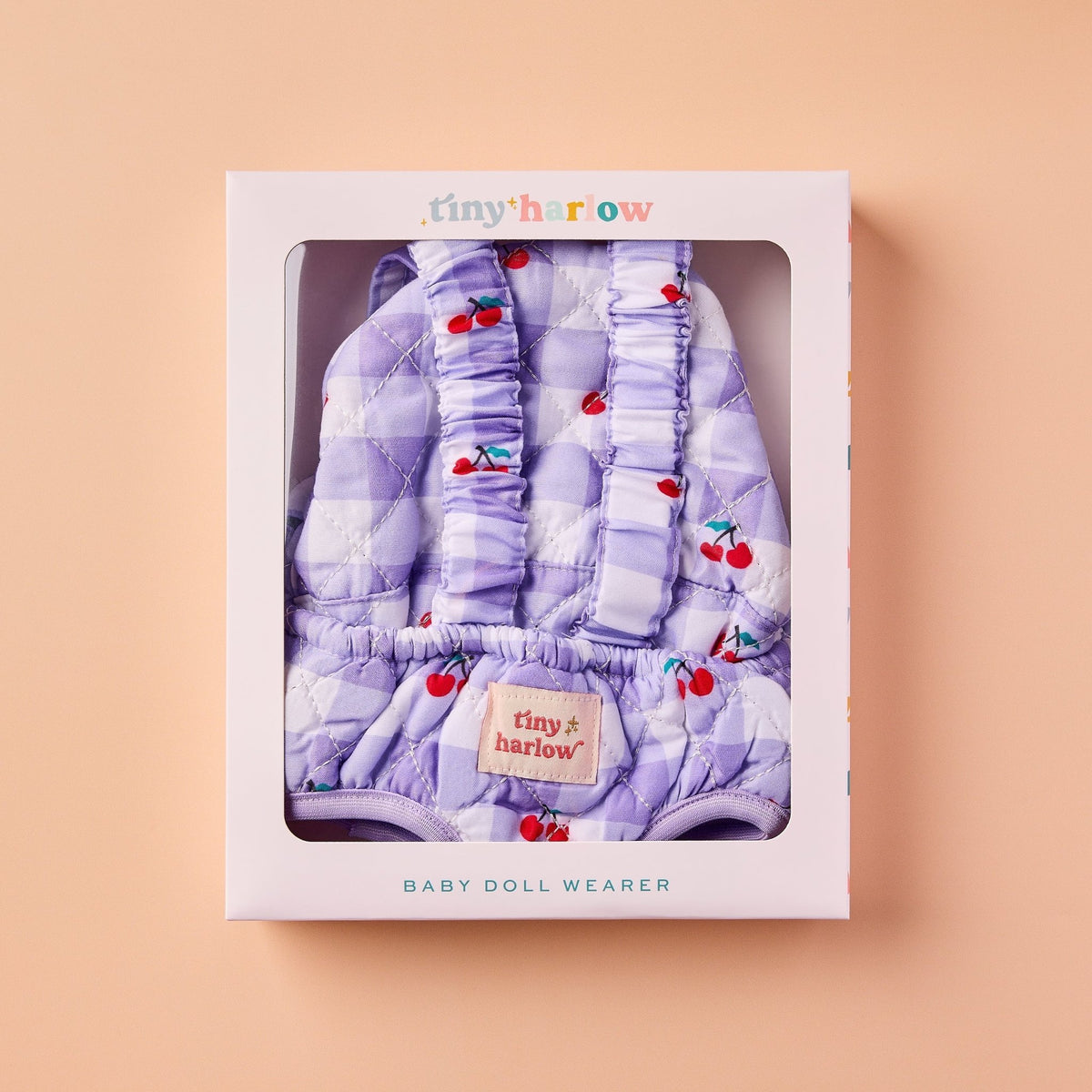 Tiny Harlow Doll Carrier – Lilac Cherry — product image 2