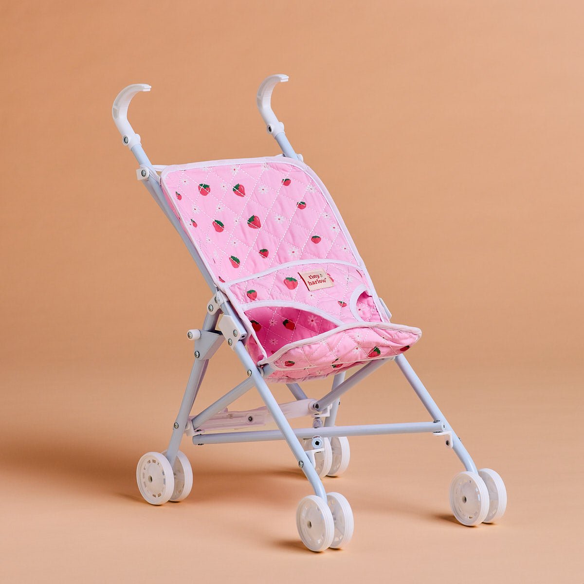 Tiny Harlow Doll Stroller – Strawberry Picnic