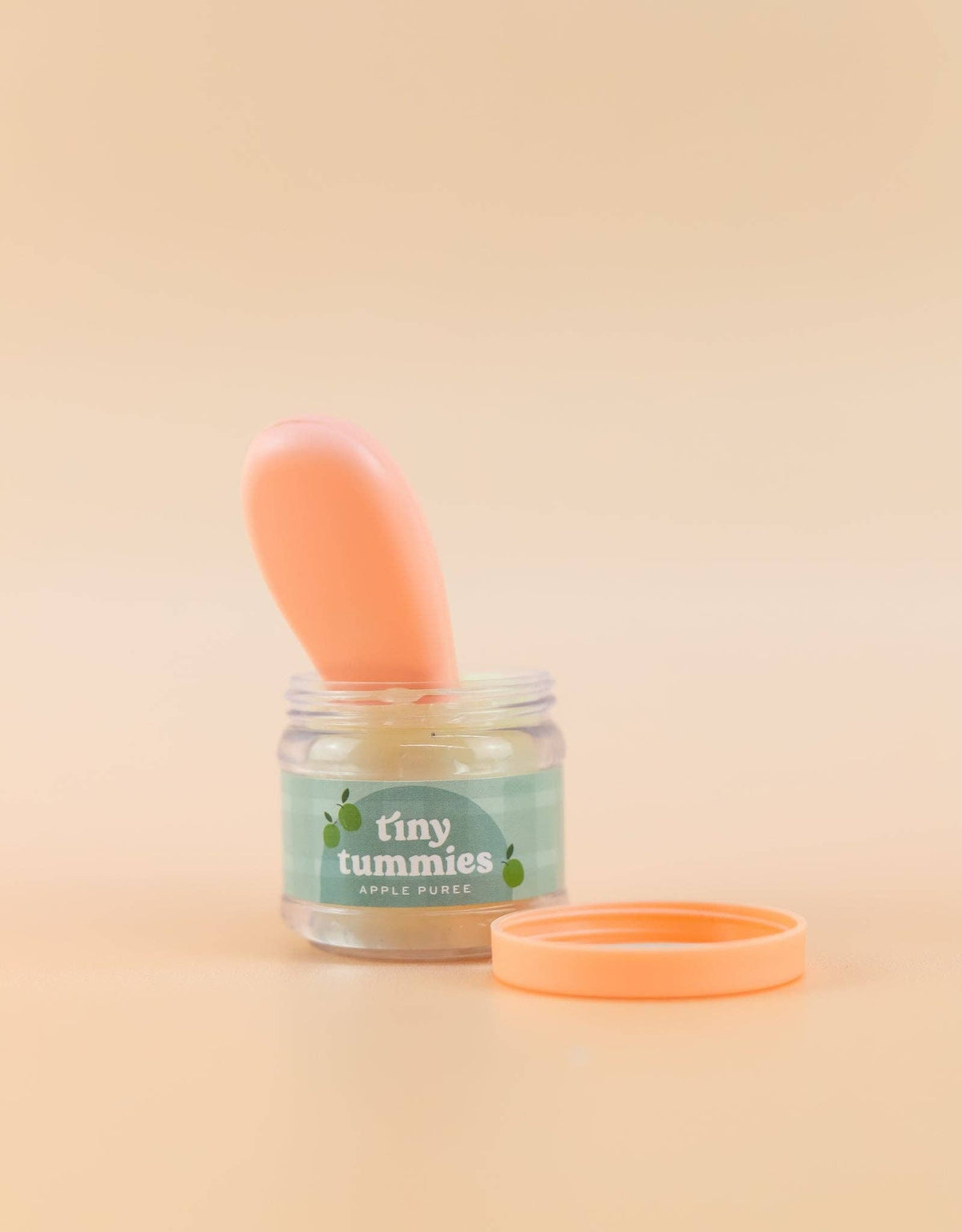 Tiny Harlow - North America - Tiny Tummies - Apple jelly food - Jar and spoon - Tiny Harlow Tiny Harlow