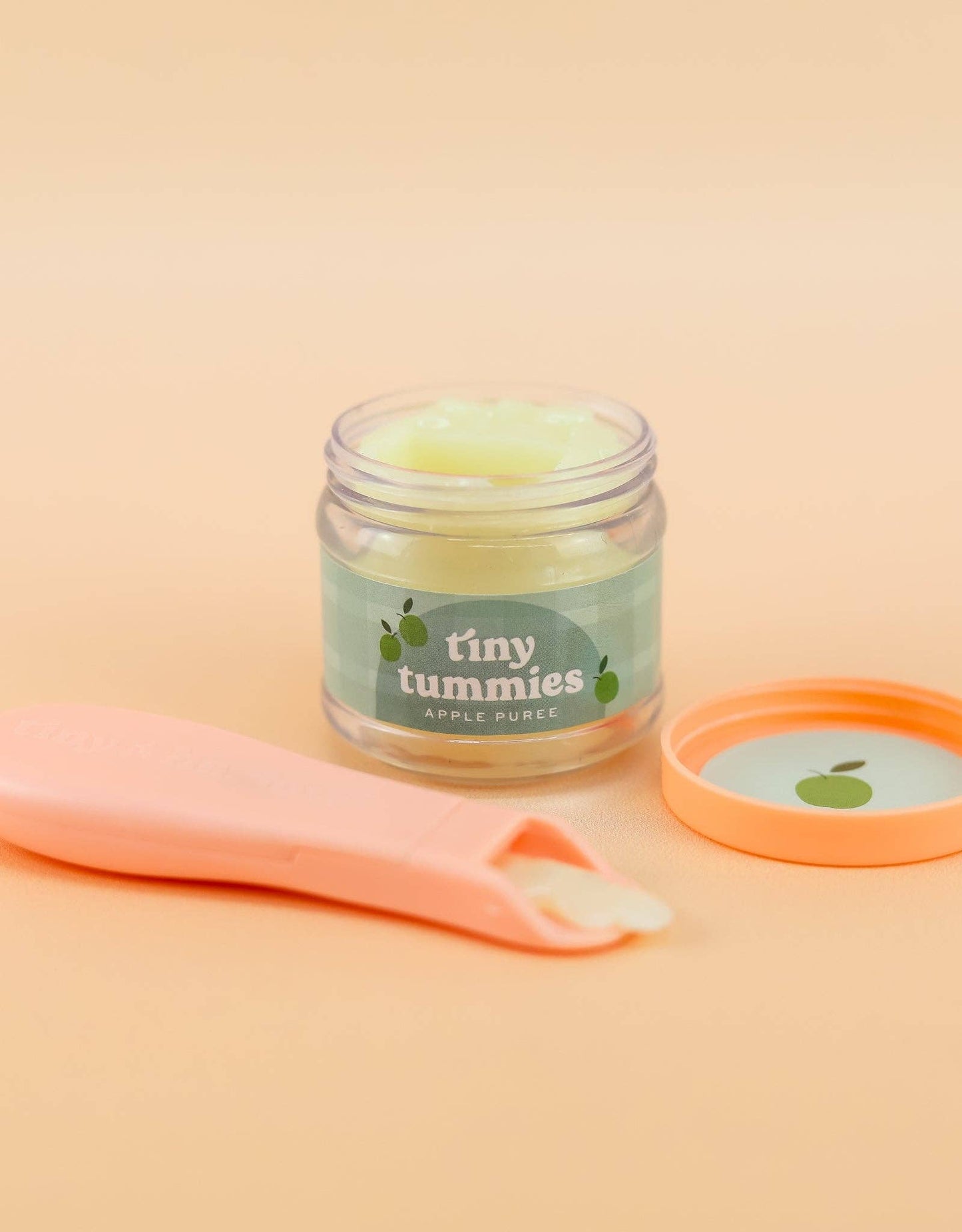 Tiny Harlow - North America - Tiny Tummies - Apple jelly food - Jar and spoon - Tiny Harlow Tiny Harlow - North America - enjoykidsus