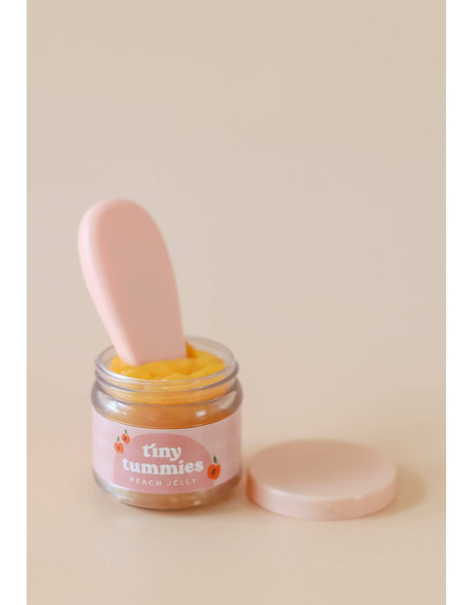 Tiny Harlow - North America - Tiny Tummies - Peach jelly food - Jar and spoon - Tiny Harlow Tiny Harlow - North America - enjoykidsus