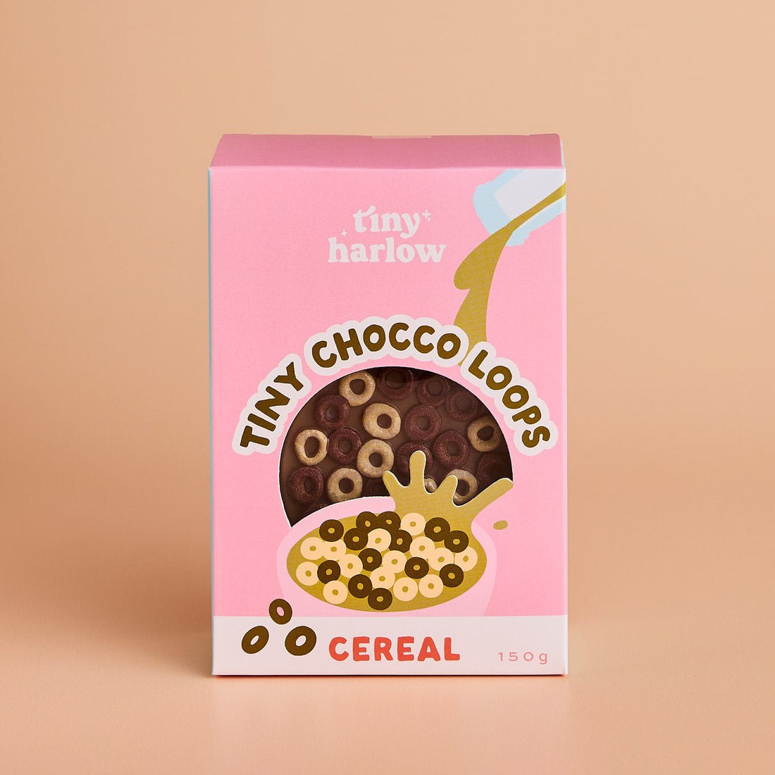 Tiny Harlow Tiny Tummies Chocco Loops Cereal Bowl — product image 2